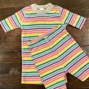 Hanna Andersson short pj set-